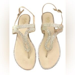 Benjamin Walk Bridal Silver Sandals